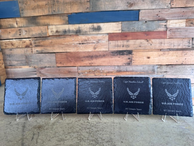Custom Laser Engraved Coasters
